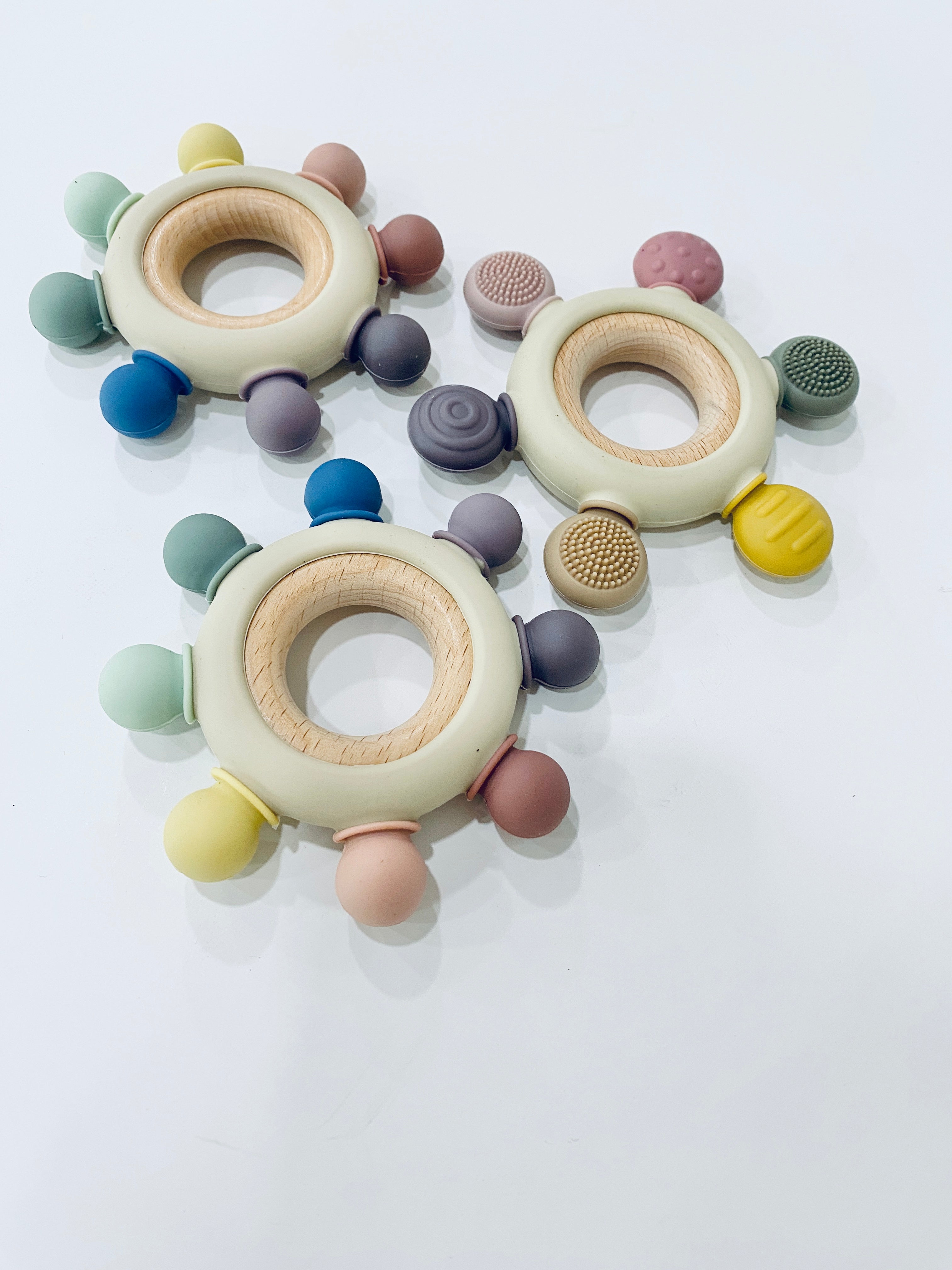 Salty Silicone & Wood Teether