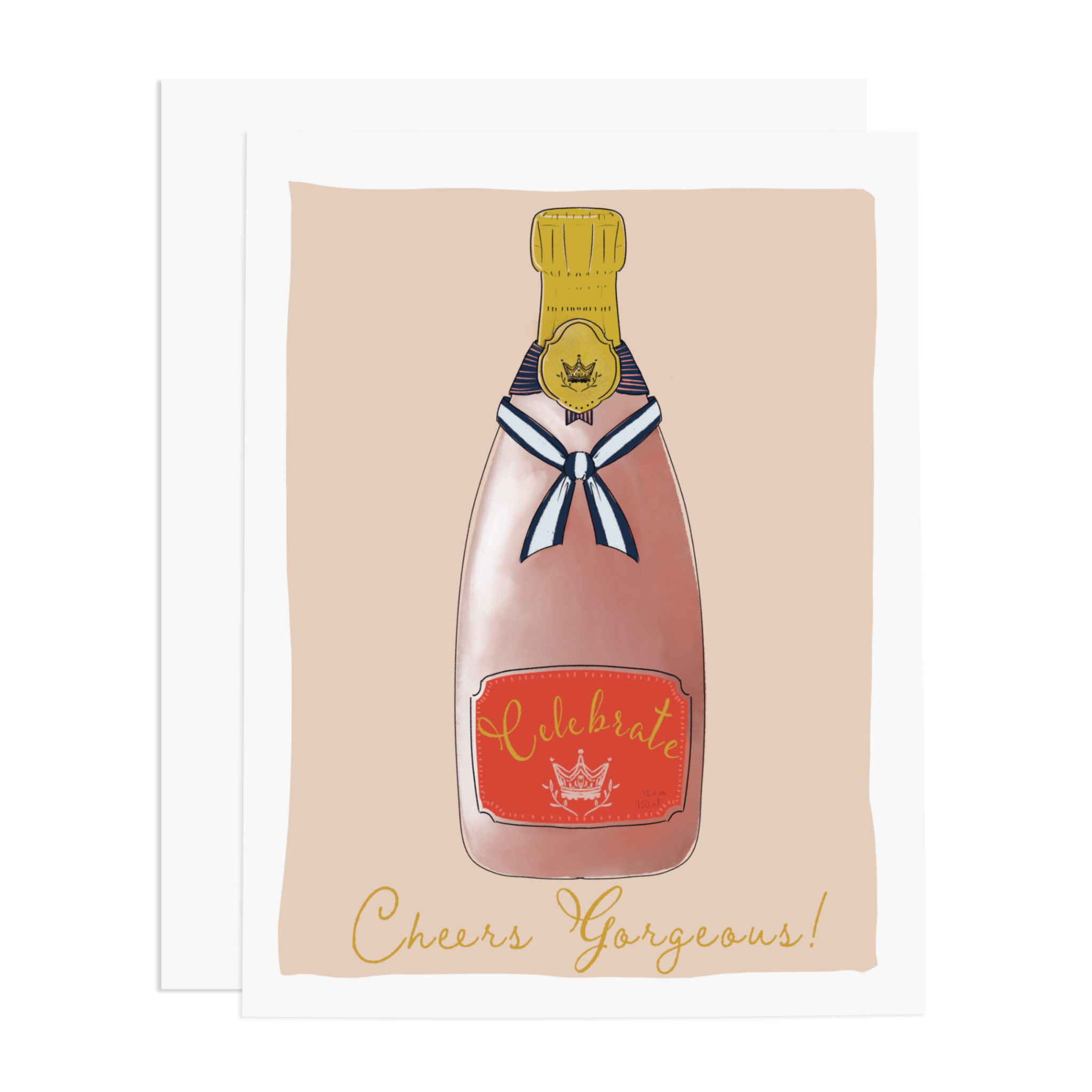 Cheers Gorgeous Greeting Card