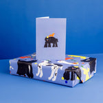 Puppy Party Greeting Card