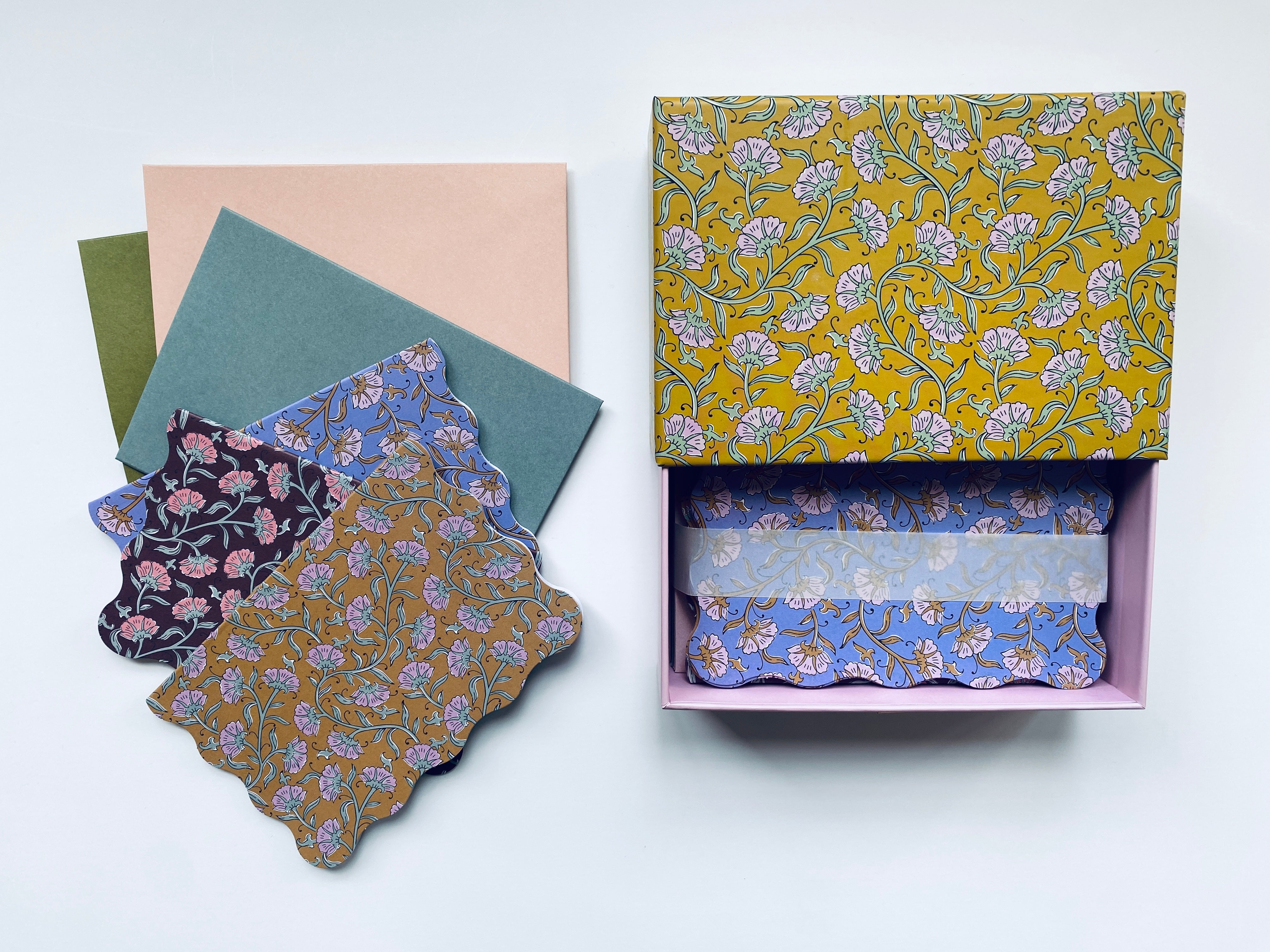 Petunia Notecard Stationery Set