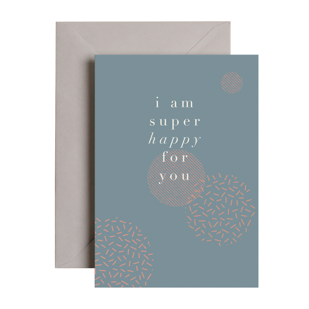 Super Happy For You Card