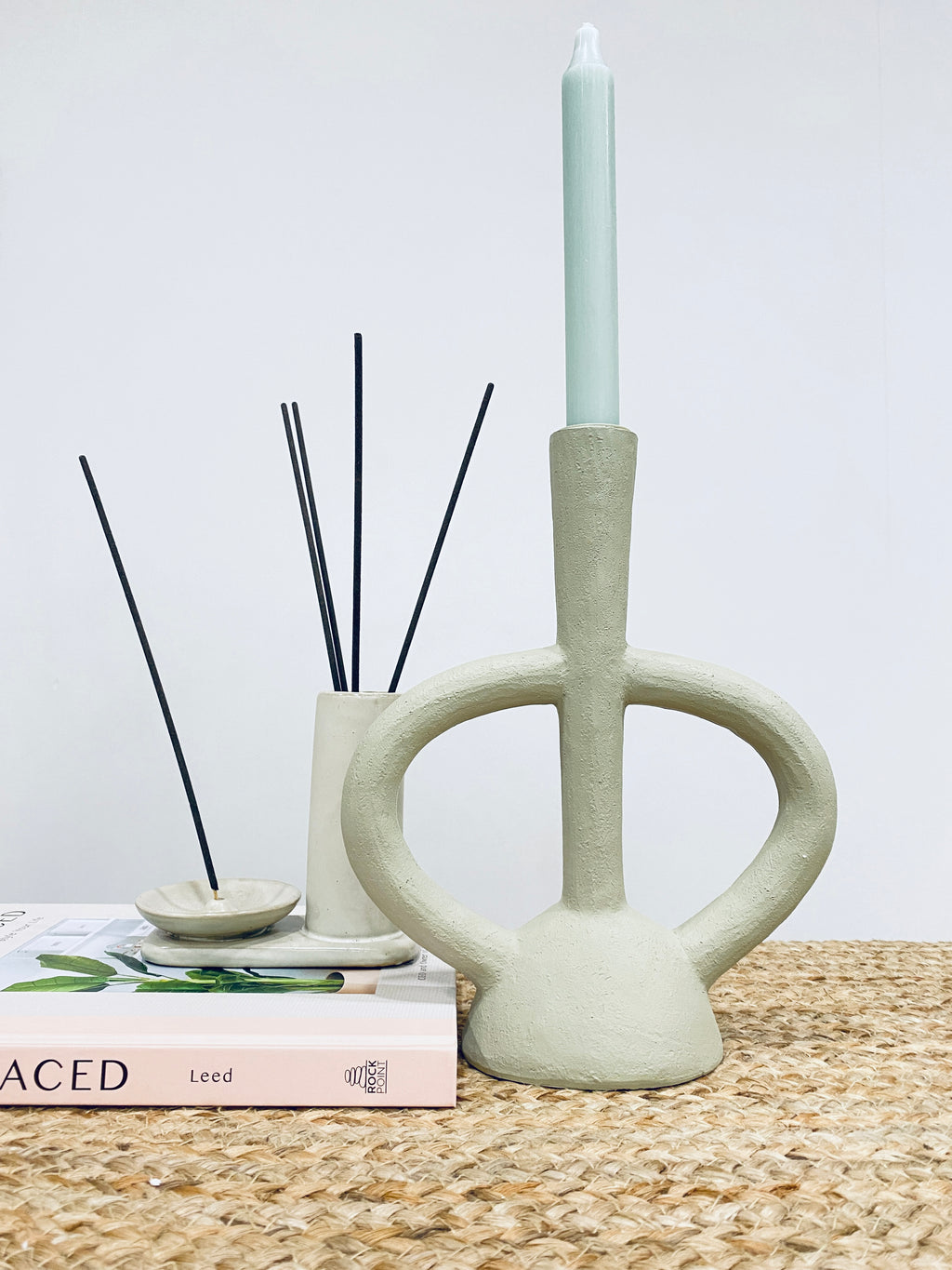 Ivy Taper Candle Holder