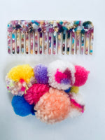 Lara Lucite Hair Combs
