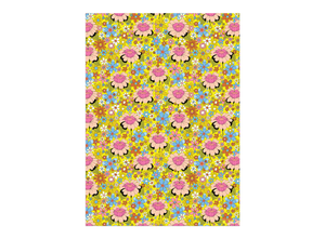 Bright Blooms Gift Wrap Sheet | Wrapping Paper