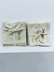 Saluti Cocktail Napkin Sets