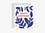 LIEFdesign - Birthday Leaves Card