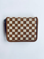 Bari Weave Zip Wallet