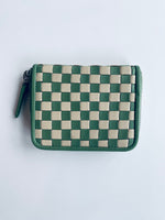 Bari Weave Zip Wallet