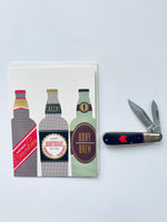 Twin Red Pocket Knife