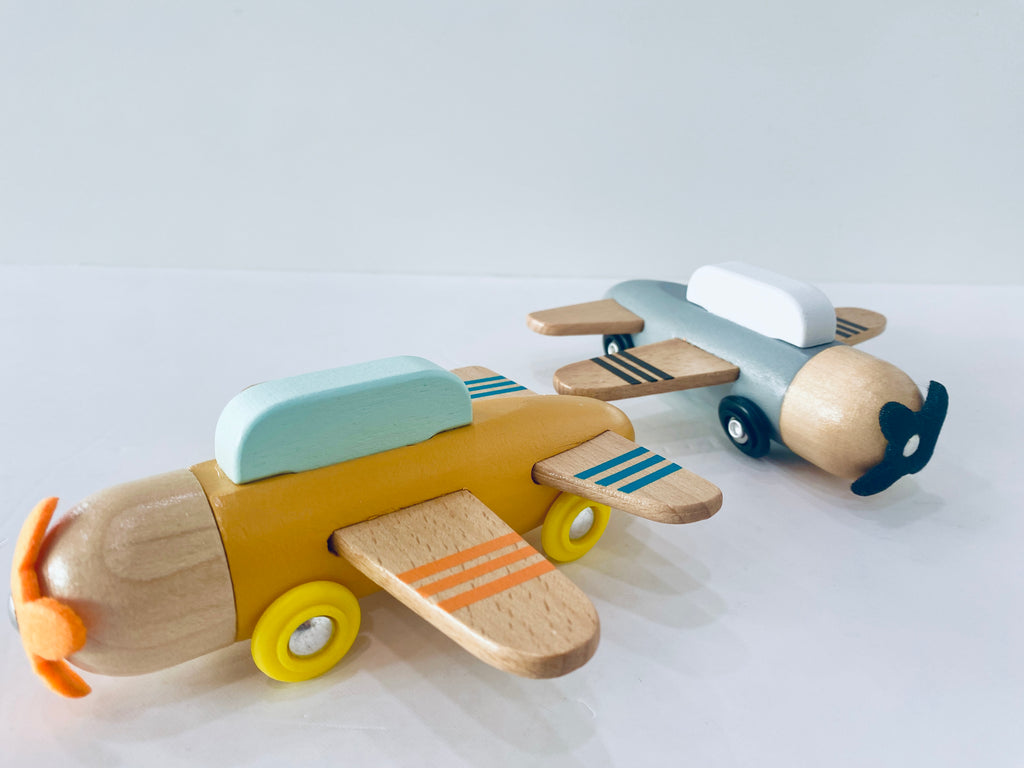 Woody Wooden Airplane