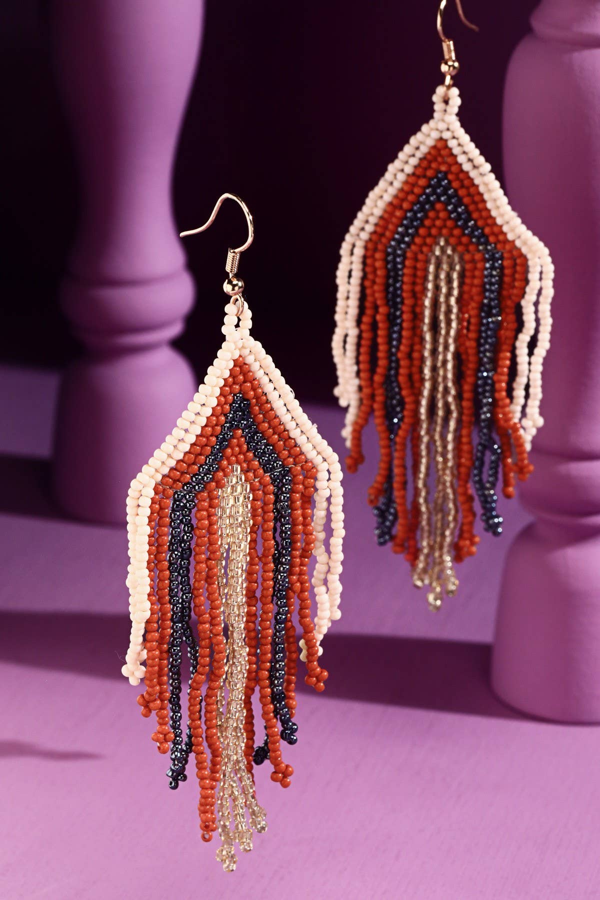 Rusti Fringe Drop Earrings