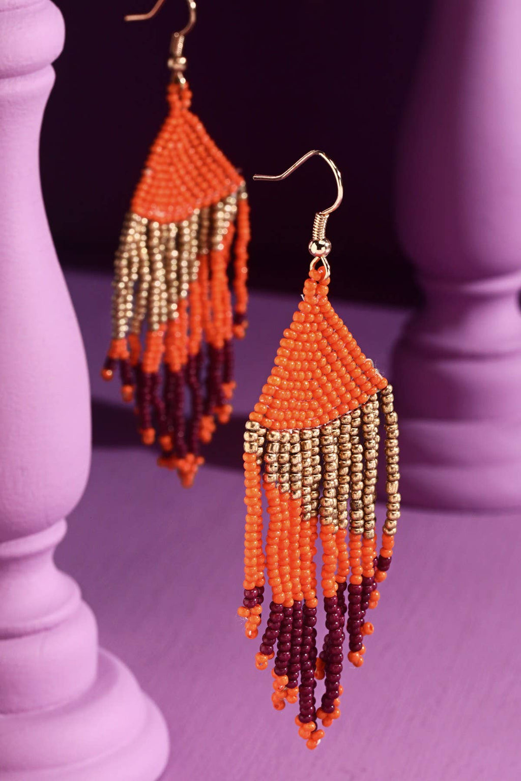 Floc Fringe Earrings