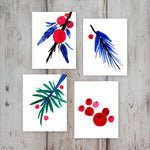 Branches + Berries Boxed Holiday Cards