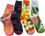 Mahalo Floral Socks