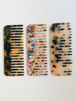 Lara Lucite Hair Combs