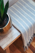 Nolan Woven Cotton Throw Blanket