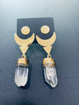 Chi Crystal Quartz Earrings