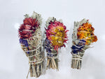 Floral Sage Smudge  Sticks