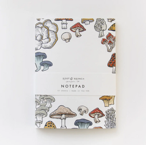 Wild Mushroom Notepad