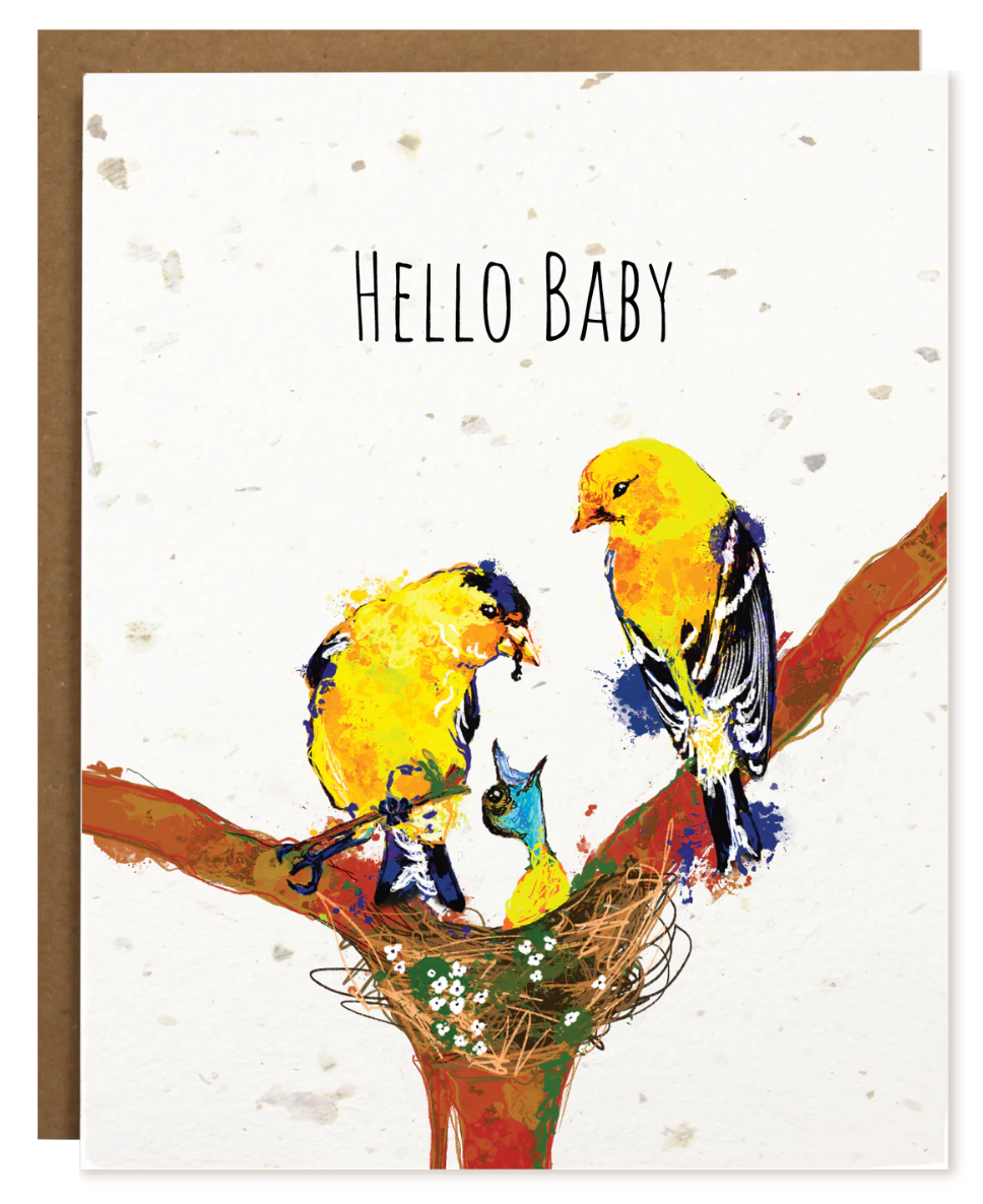 PLANTABLE CARD: Hello Baby