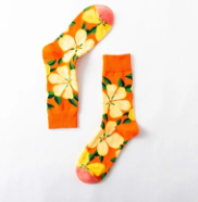 Mahalo Floral Socks