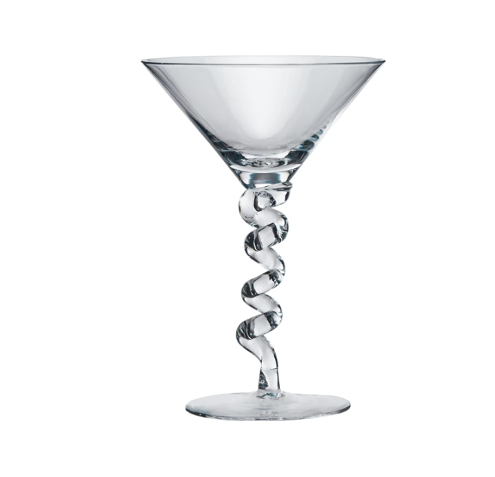 Le Twist Martini Glass