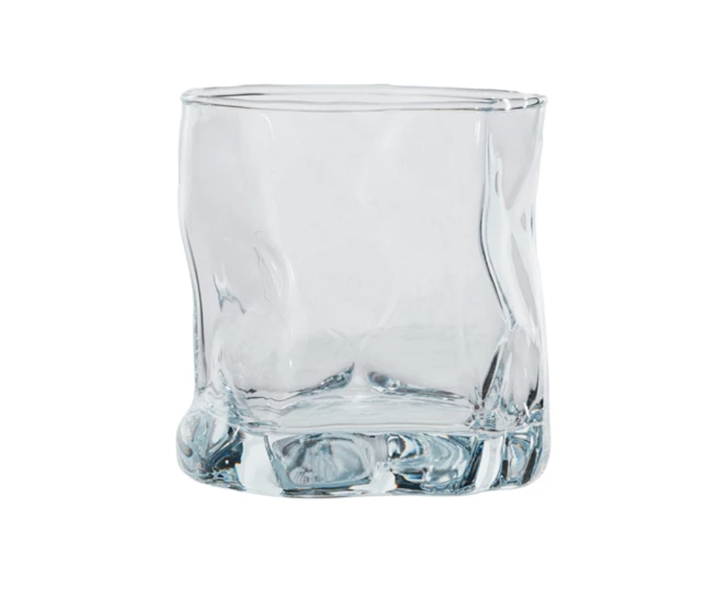 Twisty Lowball Glass