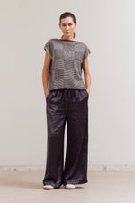 Moe Sleeveless Mixed Yarn Sweater