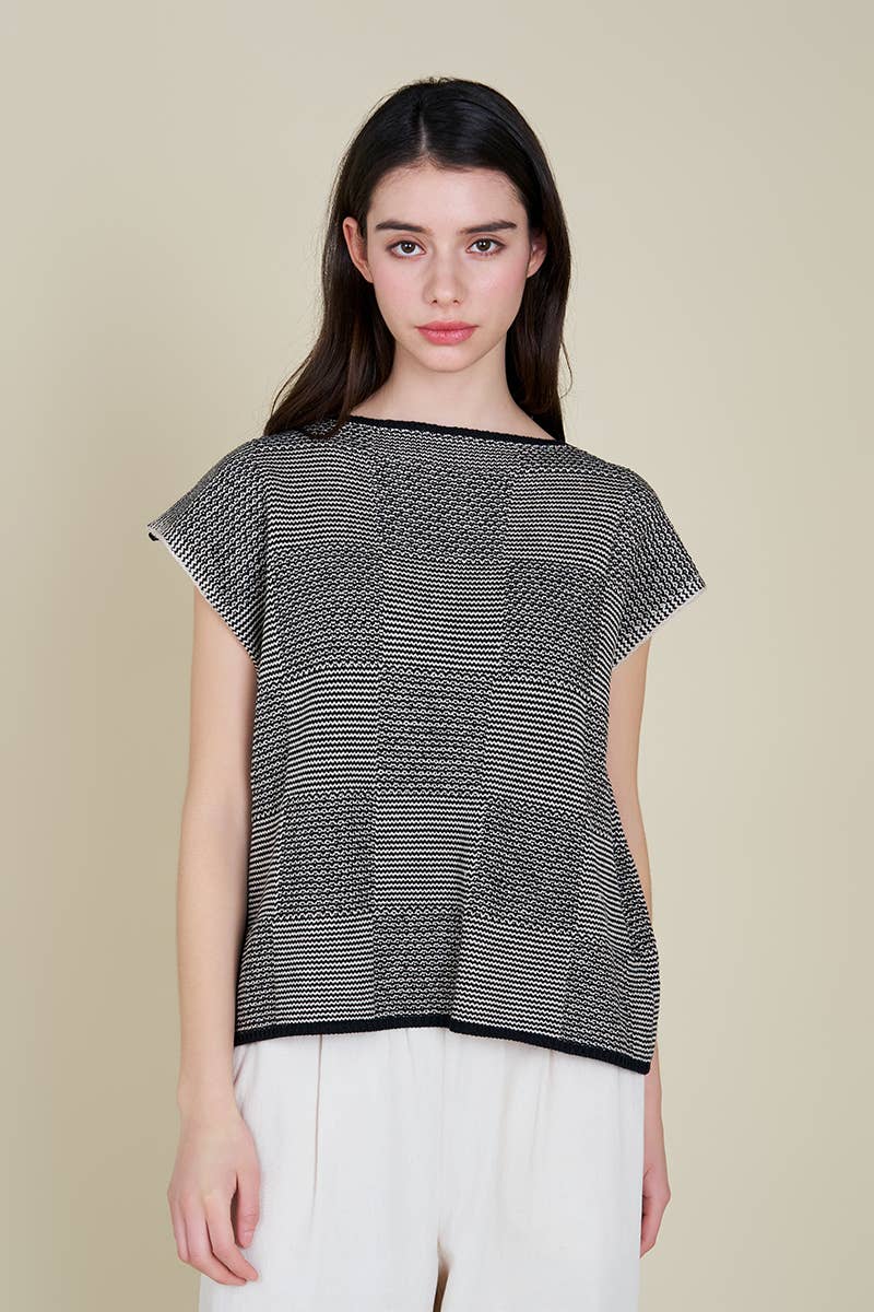 Pearl Sleeveless Sweater