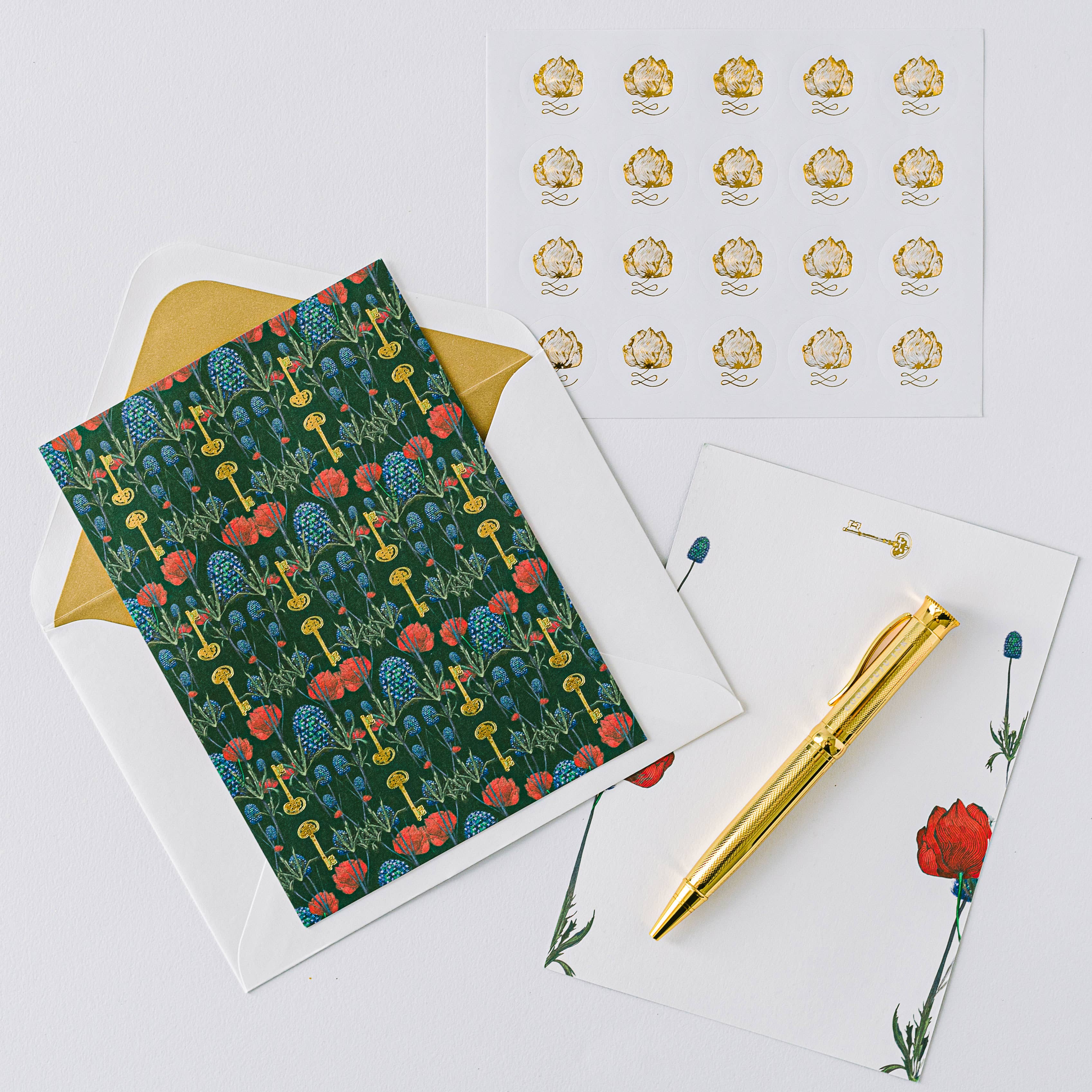 Enchanted Garden Stationery Set