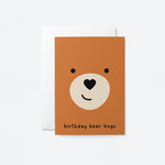 Birthday Bear Hug Greeting Card