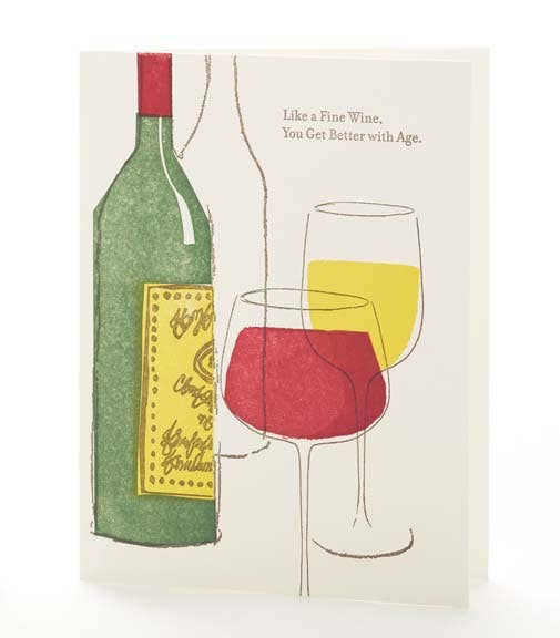 Like Fine Wine Card