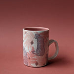 Pink Cheetah Fern Mug
