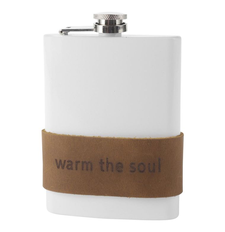 Warm The Soul Hip Flask
