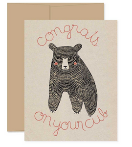 Congrats On Your Cub Card