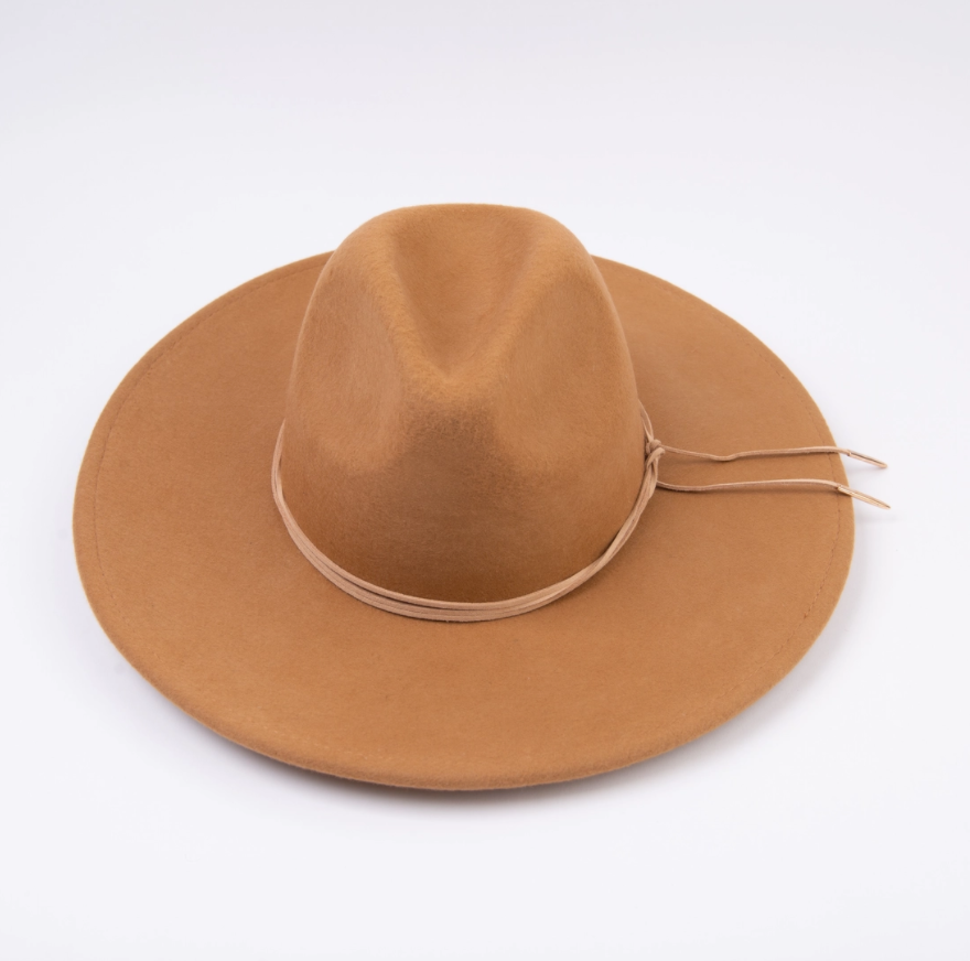 Dakota Wide Brim Fedora Hat
