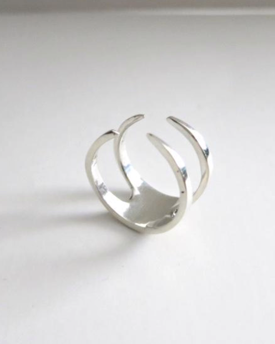 Sterling Silver Claw Ring