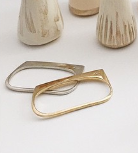 Double Duster Bar Ring