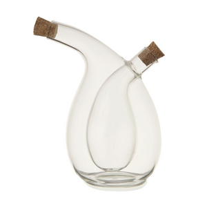 Olly Artisan Glass Oil + Vinegar Nesting Bottle Cruet