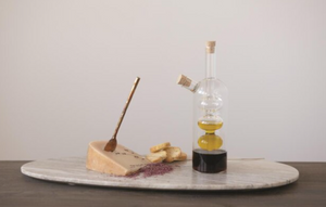 Tilda Artisan Glass Oil + Vinegar Nesting Bottle Cruet