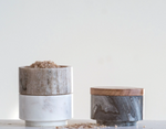Spicer Marble Spice Pots
