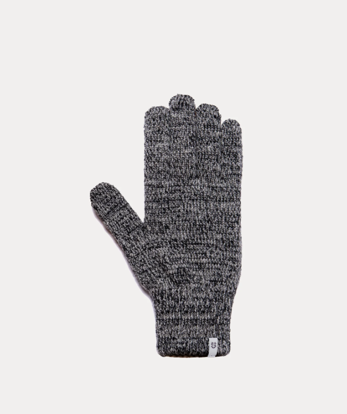 Ragg Wool Melange Gloves