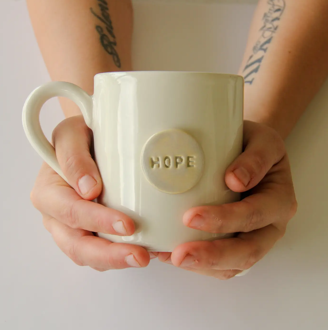 Hope, Joy and Love Mugs