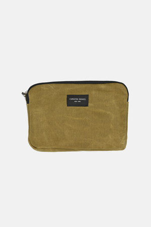 Waxed Canvas Cable Pouch