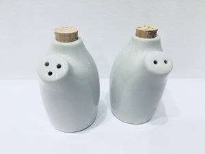 Porcelain Salt & Pepper Shakers